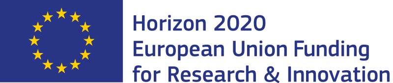 Horizon 2020 logo in blue