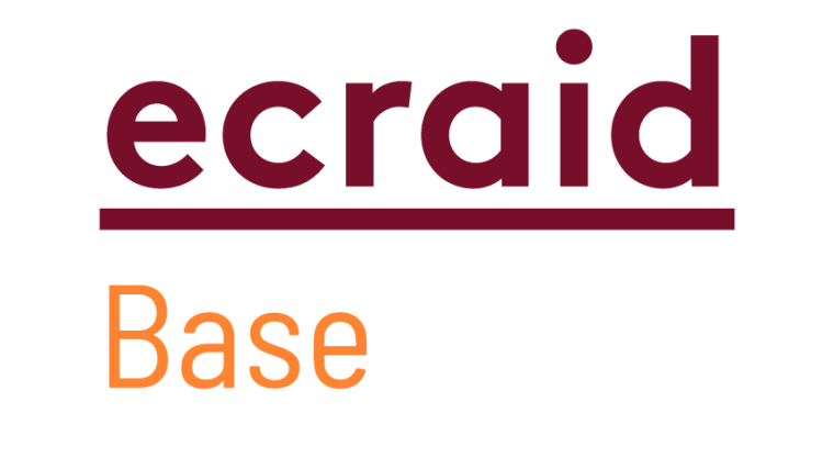Purple and orange logo reads 'ECRAID Base'